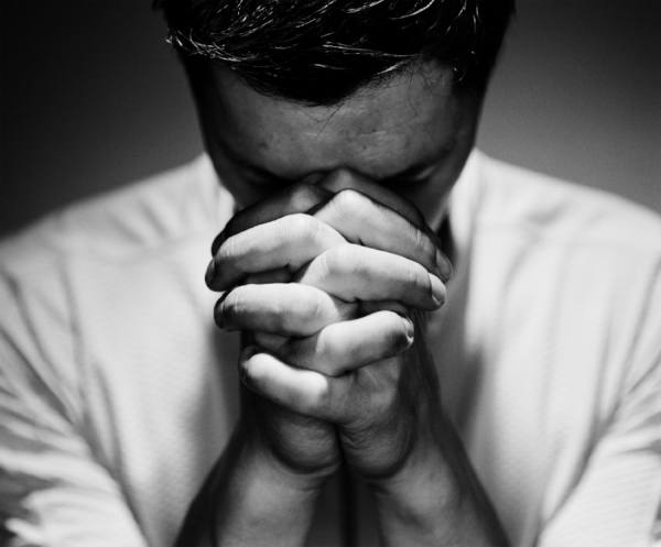 Photograph Chris Frazer Smith Praying on One Eyeland
